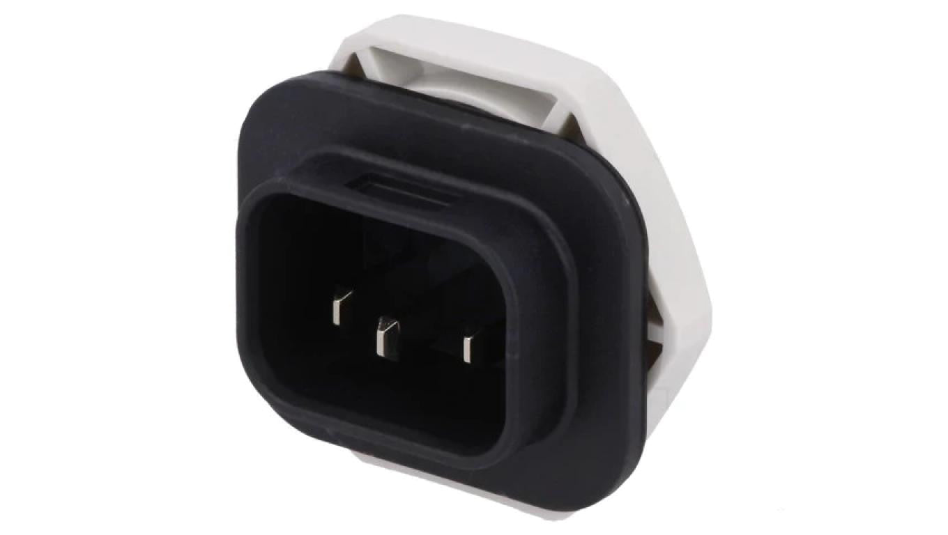 Złącze zasilające AC konektory 6,3x0,8mm męskie 4761 10A 4312.0001