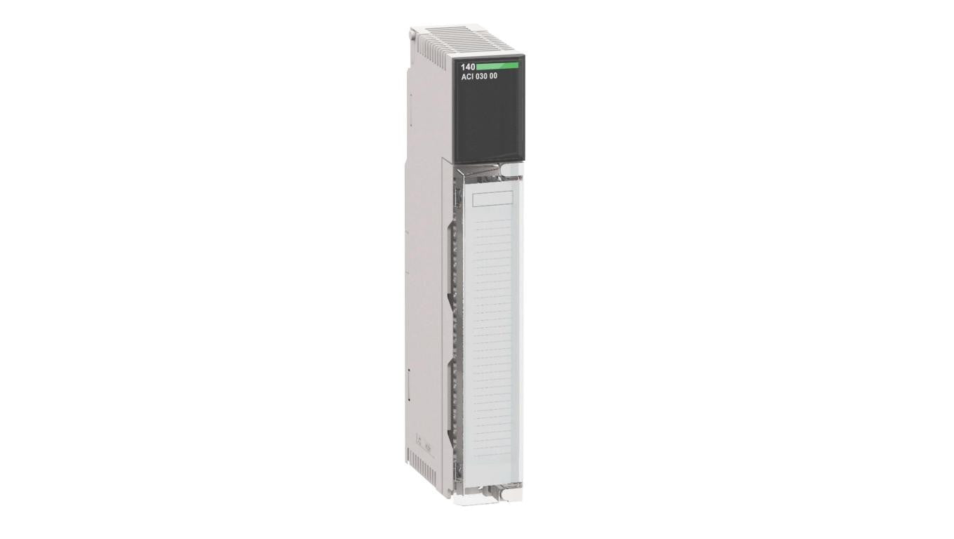 Moduł wejść analogowych Modicon Quantum, 8 WE wielozakresowe 140ACI03000