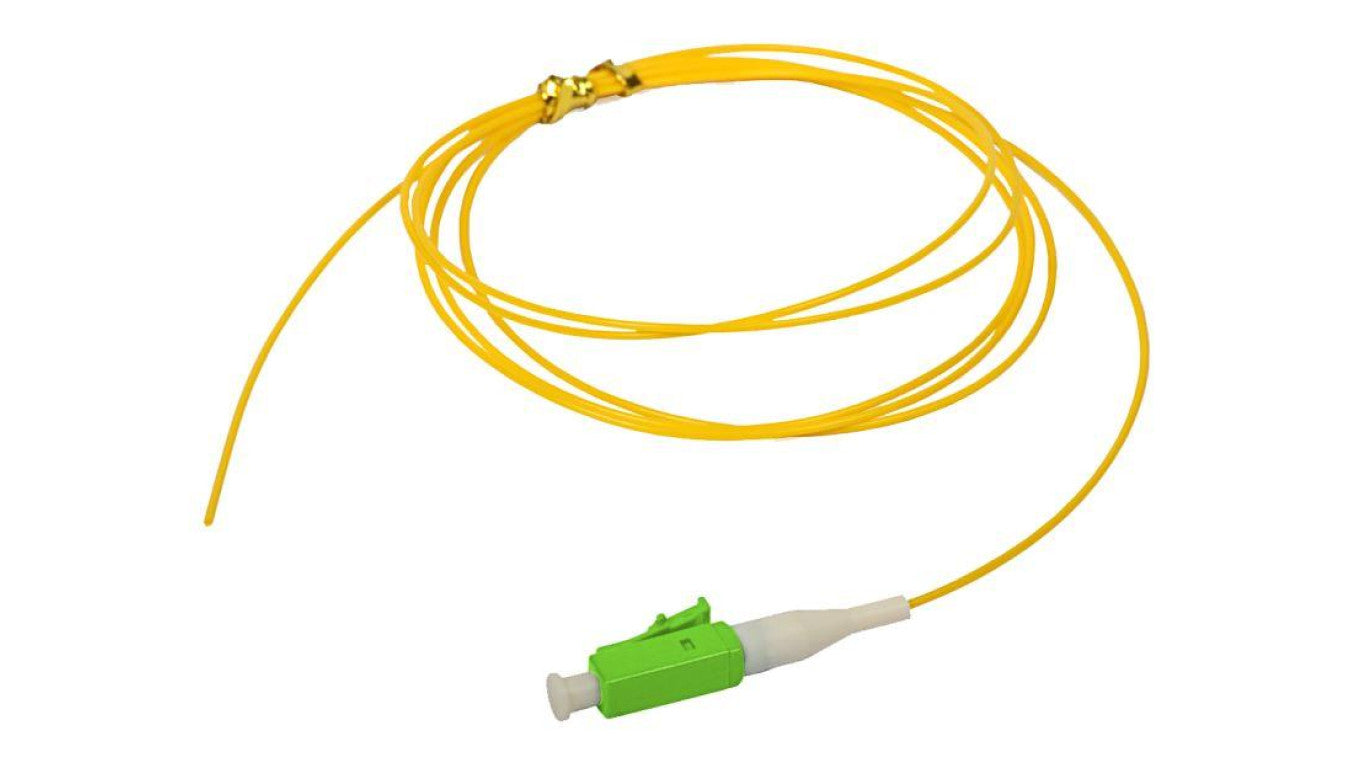 Pigtail SM 1J 9/125 (G.657.A1) wtyk LC/APC dł. 2 m LSOH ALANTEC