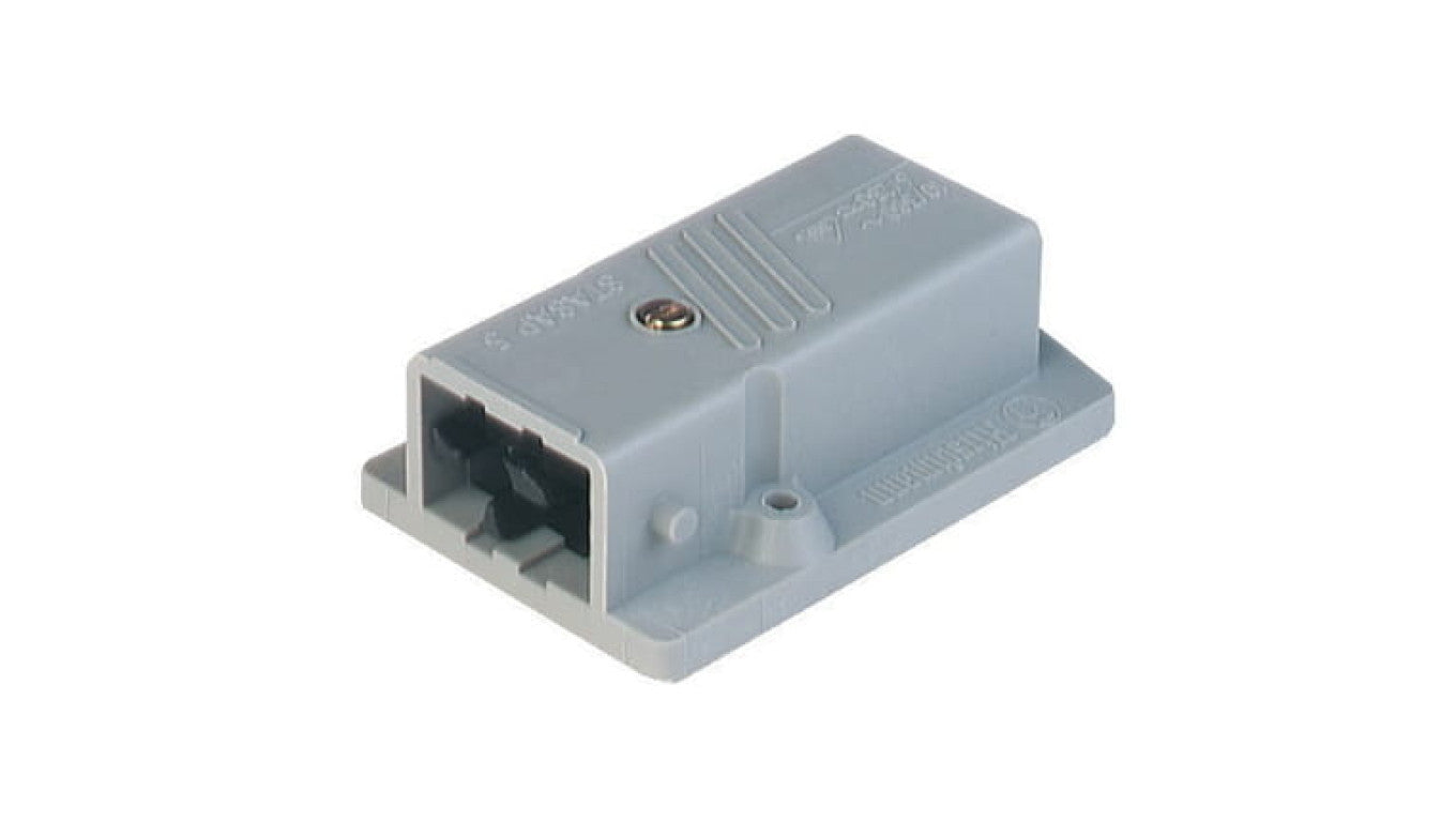 Prostokątne złacze zasilające panelowe (seria ST) męskie montaż panelowy 5+PE 400 VAC/230 VDC 10 A AC/6 A DC STASAP 5