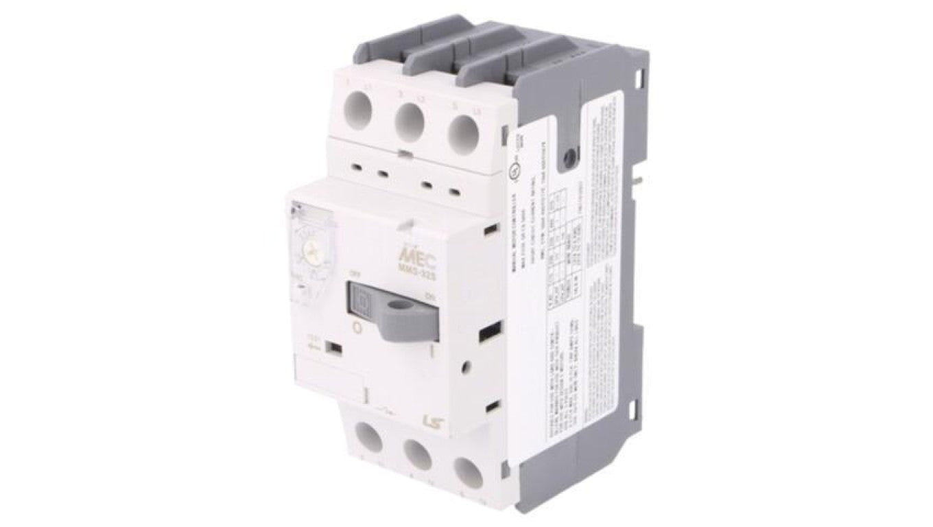 Wyłącznik silnikowy, 0,75kW, 220÷690VAC, na szynę DIN, Szczeloność: IP20 MMS-32S 2,5A