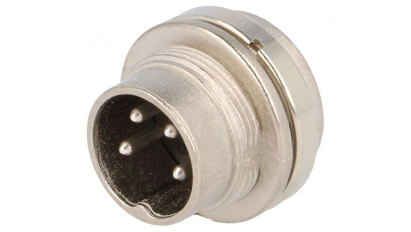 Złącze M16 gniazdo męskie -PIN 4 5A 300V C091A IP40 T3302000U