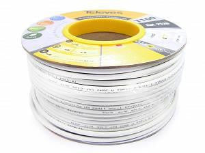 KABEL KONCENTRYCZNY Televes T-100plus PVC Eca KLASA A - 1m