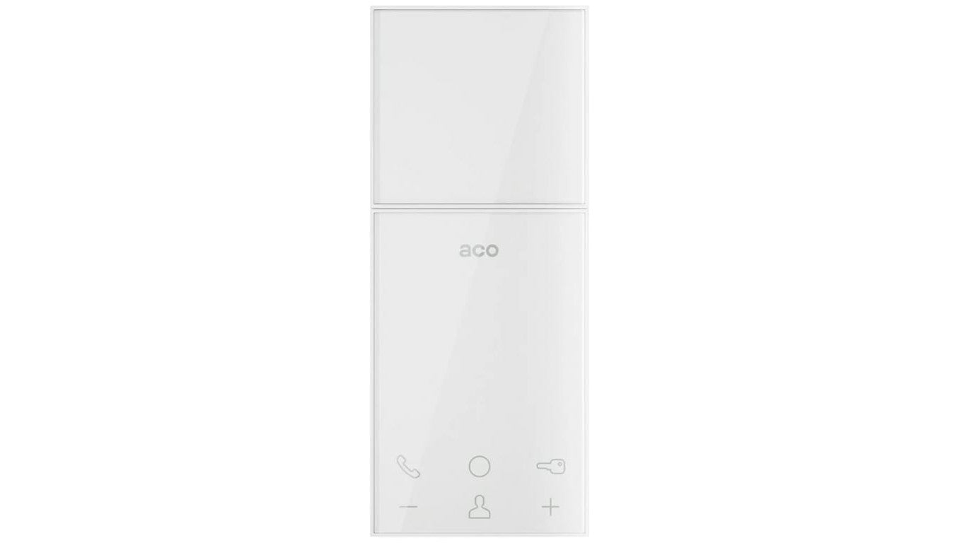 Odbiornik audio głośnomówiący z płaskim frontem i dotykowymi ikonami do systemu PRO, z możliwością rozbudowy UPRO800V