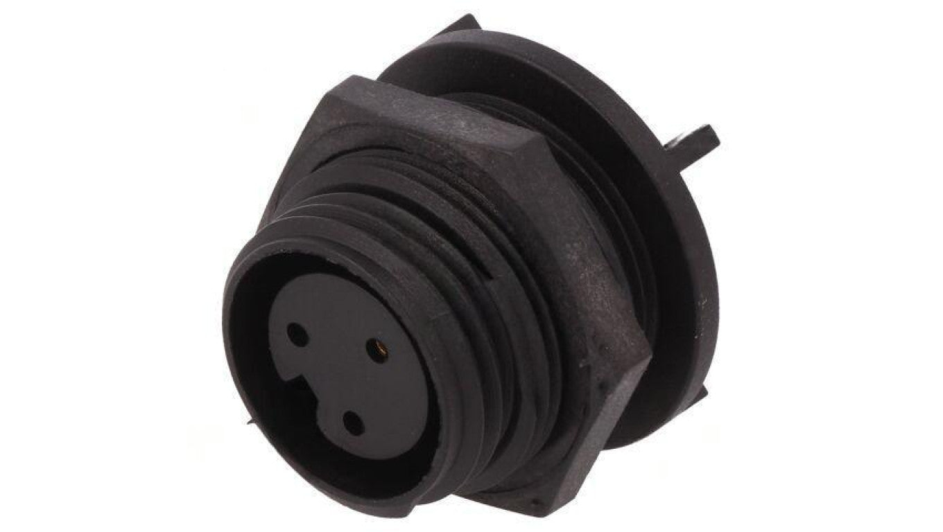 Złącze okrągłe gniazdo żeńskie PIN: 3 250V Buccaneer 400 IP68 PX0413/03S/PC