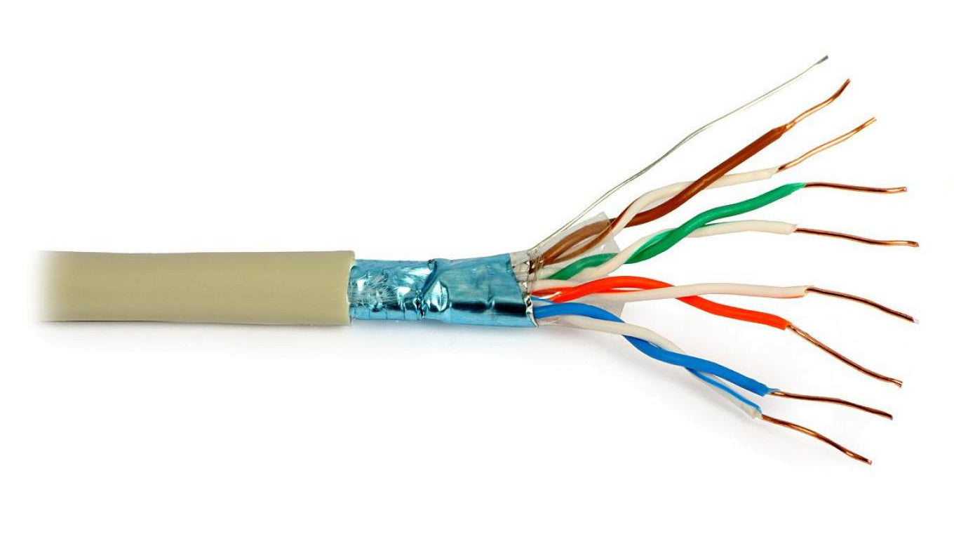 Przewód NETSET BOX F/UTP 5e skrętka ekranowana, wewnętrzna E1515_305 19458 /305m/