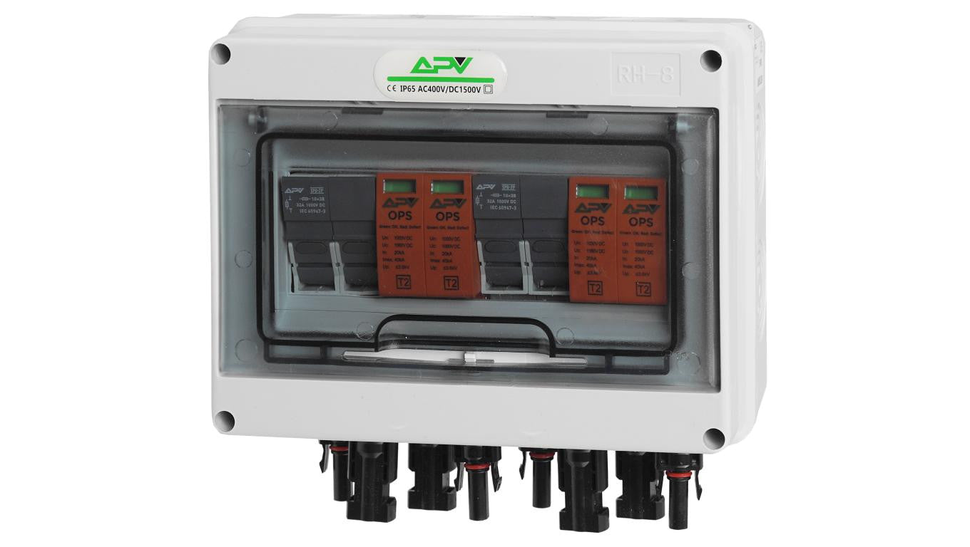 Rozdzielnica PV 1000V DC 2-stringi APV-RPV-2-08DC