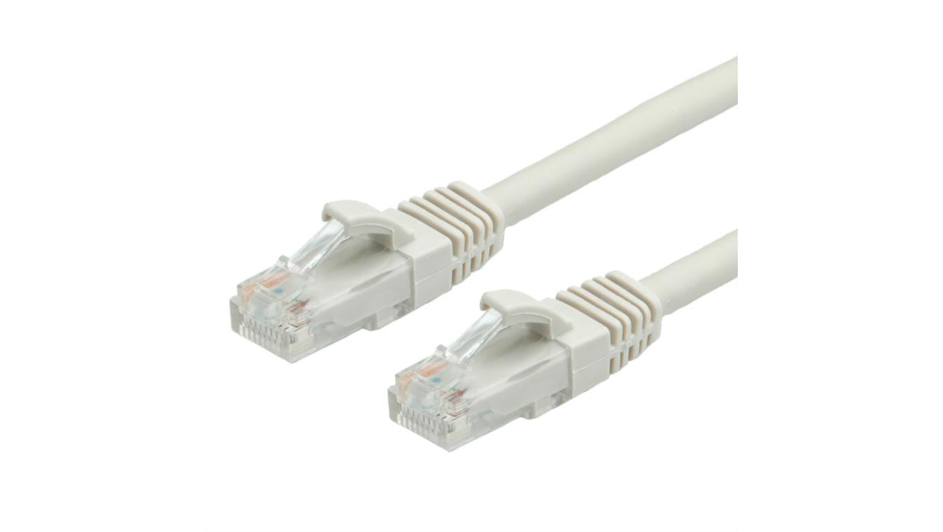 VALUE Kabel krosowy Kat.6A (klasa EA) UTP, szary, 0,3 m
