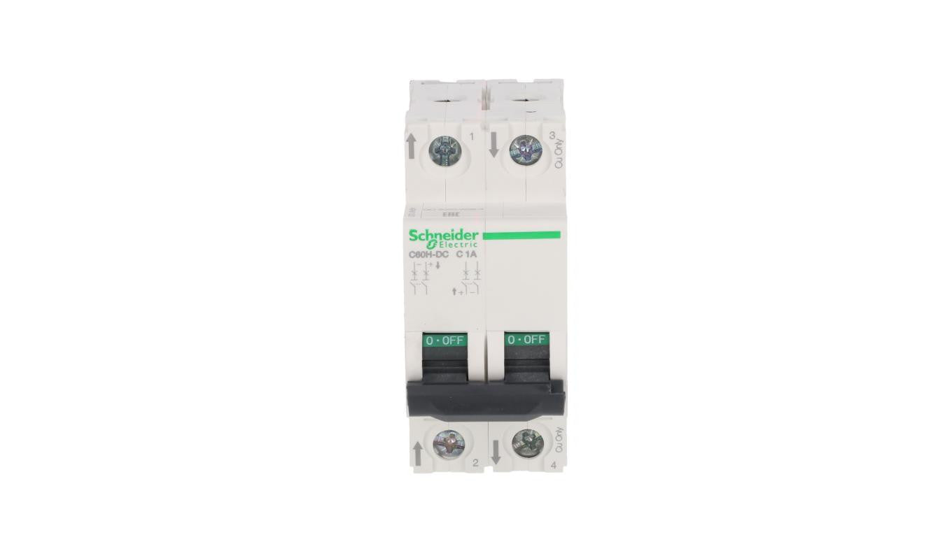 Wyłącznik nadprądowy 2P C 1A DC C60H-DC-C1-2 Acti9 A9N61521