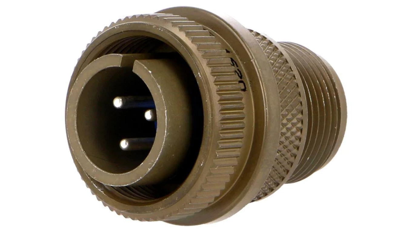 Złącze okrągłe rozmiar 14S 97 stop aluminium 97-3106A-14S-7P