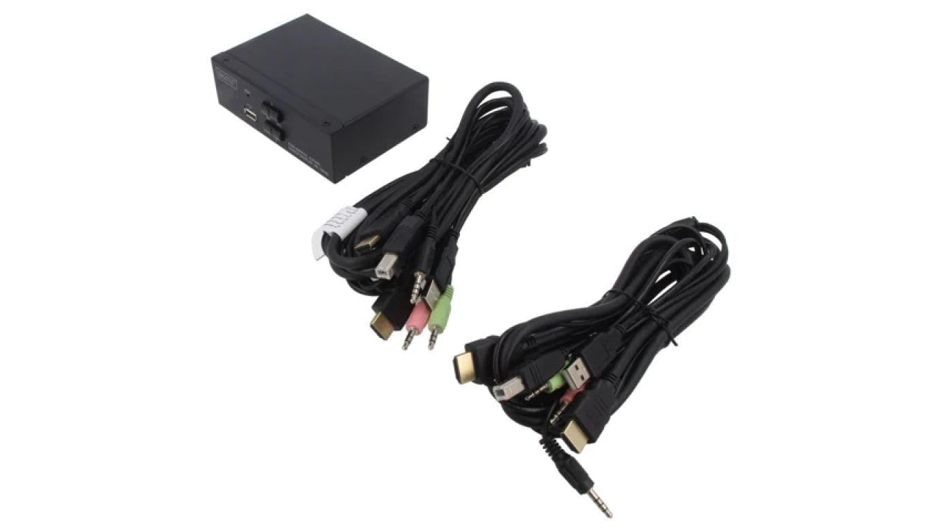 Urządzenie przełącznik KVM HDMI 1.4,USB 2.0 DS-12870
