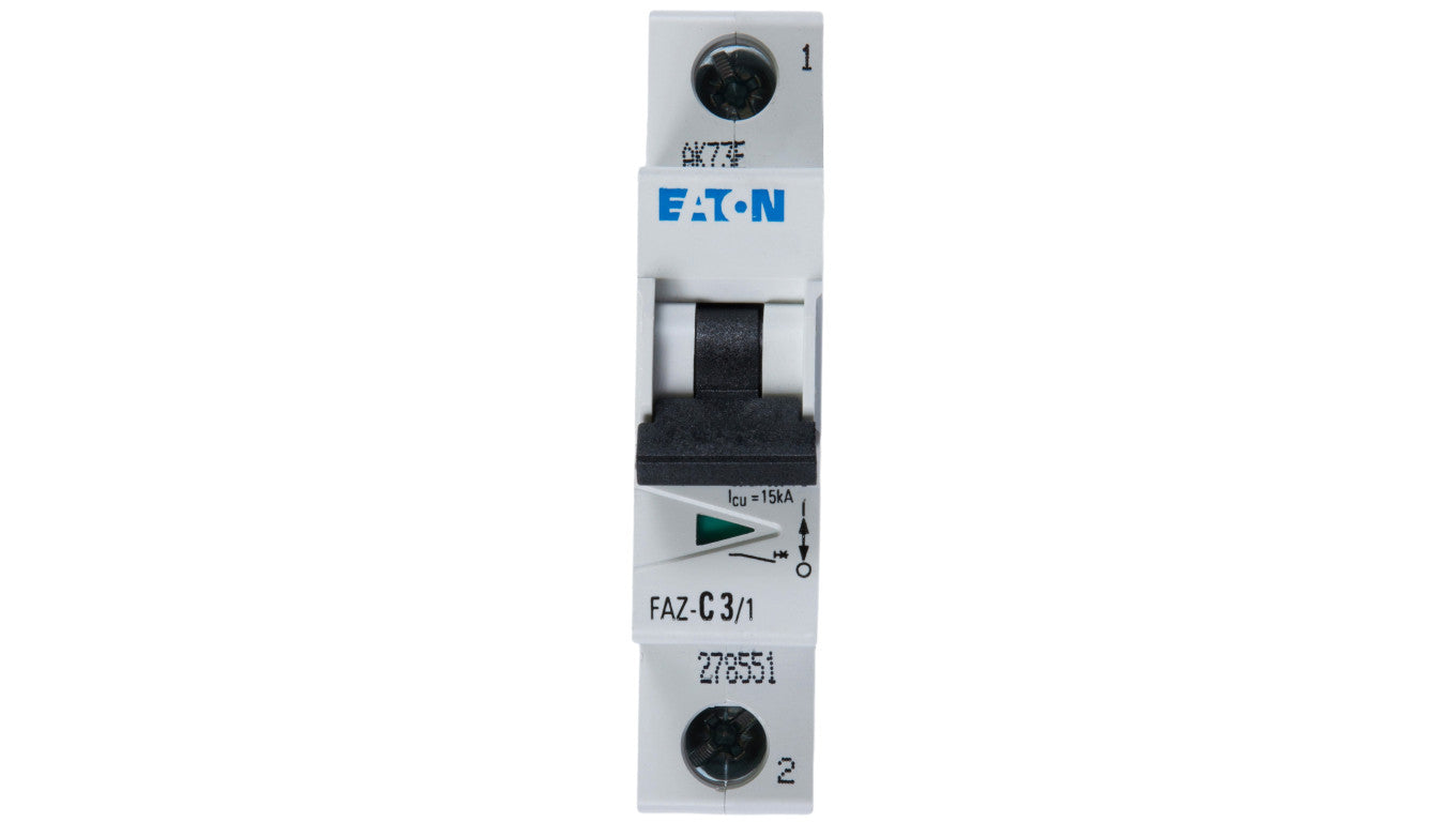 Wyłącznik nadprądowy 1P C 3A 15kA AC FAZ C3/1 278551
