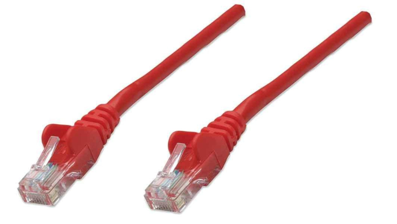 Corning (3M) Kabel krosowy RJ45-RK45 kat.6 U/UTP LSOH czerwony 2M