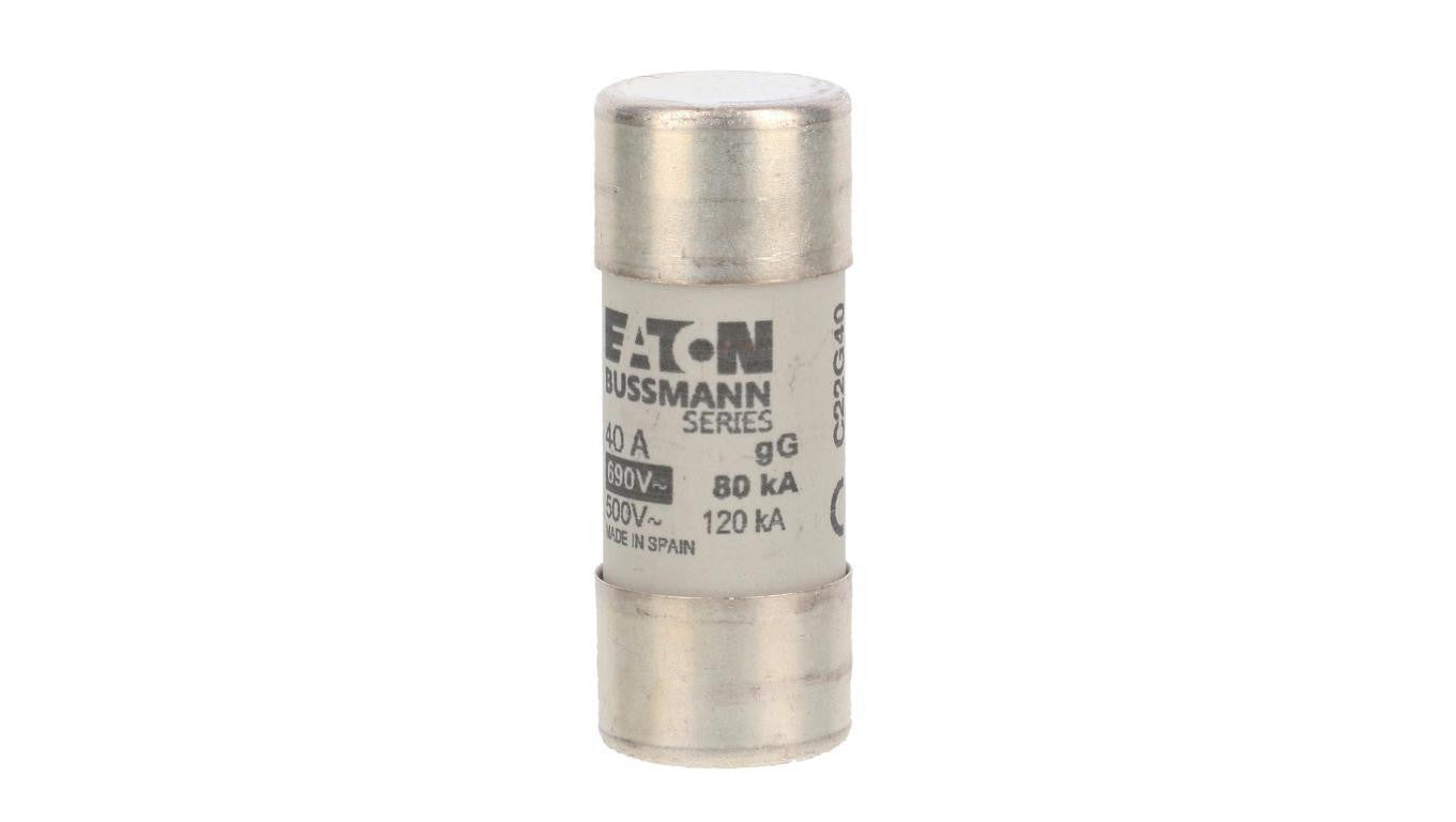 Wkładka bezpiecznikowa cylindryczna 22x58mm 40A gL/gG 690V C22G40