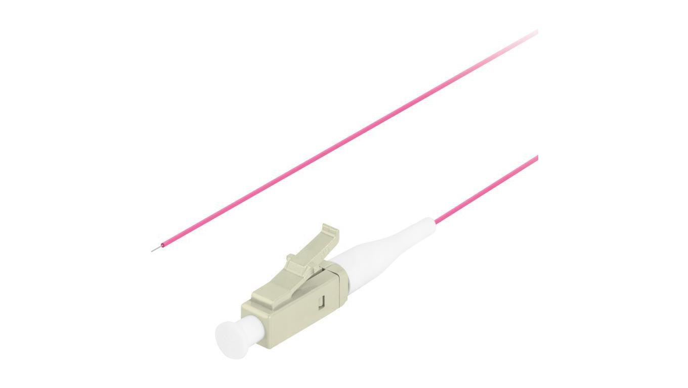 Pigtail światłowodowy FO MM SC/UPC 50/125 OM4 Easy Strip purple 2m LANBERG