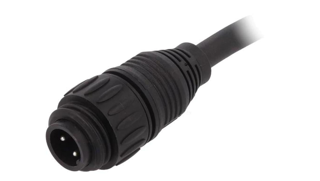 Złącze okrągłe wtyk 4-PIN męski przewody ECOMATE (C016) CA0161A01301512