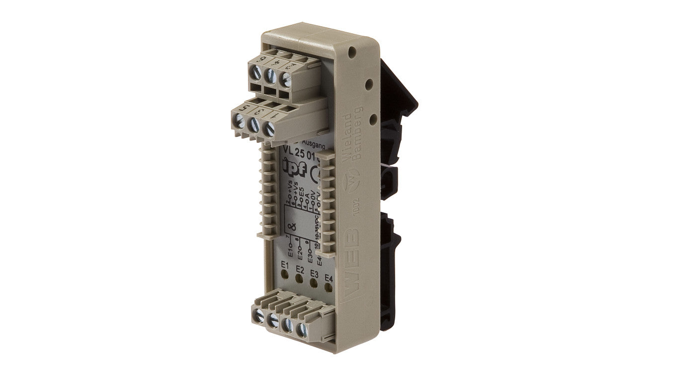 Moduł logiczny 49x80x26mm AND 4-krotny 10-35VDC zacisk po stronie czujnika i sterownika IP40 VL250100