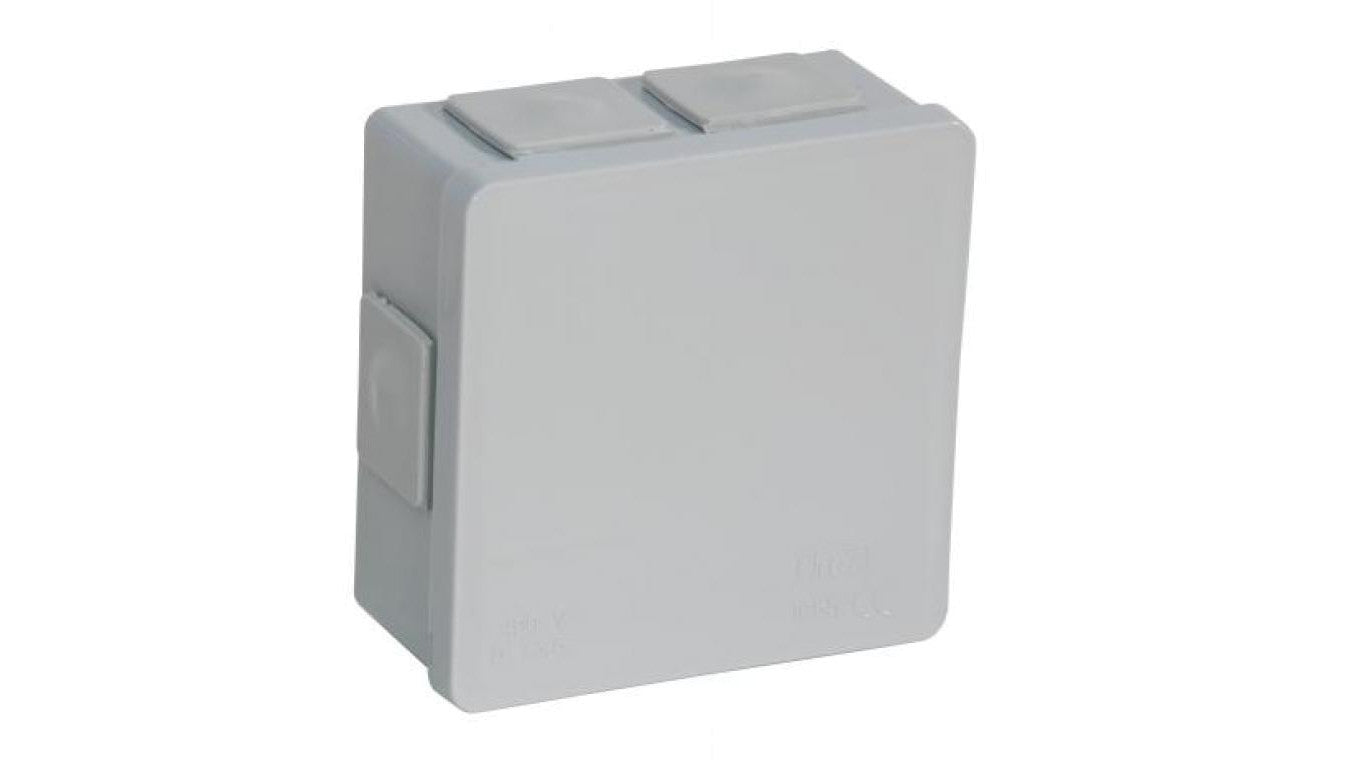 Puszka natynkowa hermetyczna pusta 86x86x40mm IP55 szara