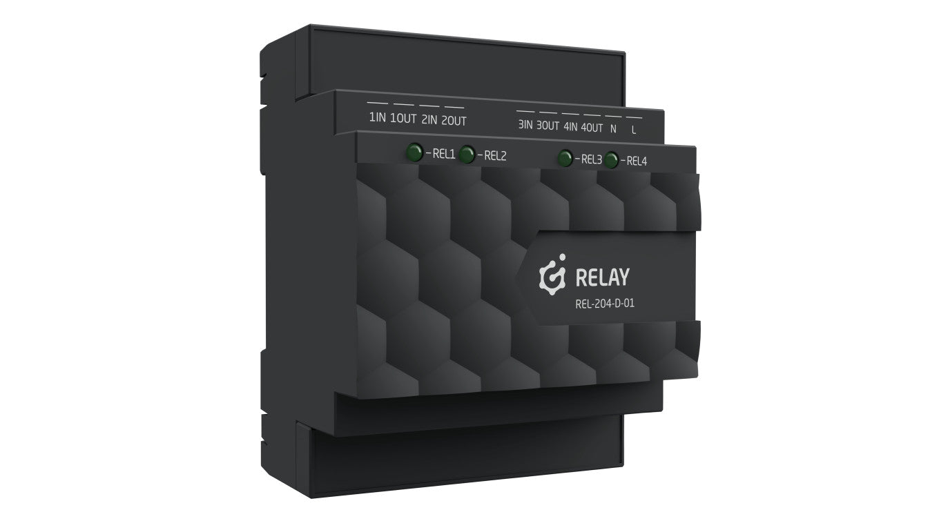 GRENTON RELAY 4HP, DIN, TF-Bus, REL-204-D-01