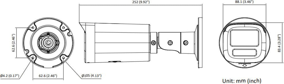 Kamera IP Hikvision DS-2CD1623G2-LIZU 2.8-12mm PL