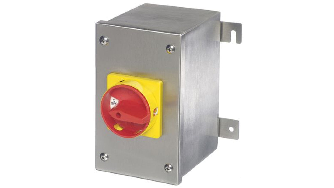 Przełącznik izolacyjny bez bezpiecznika 4-biegunowy 4NO 25 A 11 kW przy 240 V, 15 kW przy 415 V, 22 kW przy 690 V