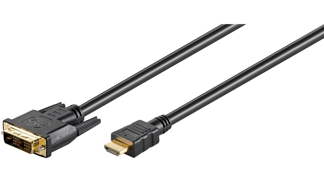Kabel DVI-D/HDMI™, pozłacany - Długość kabla 1.5 m