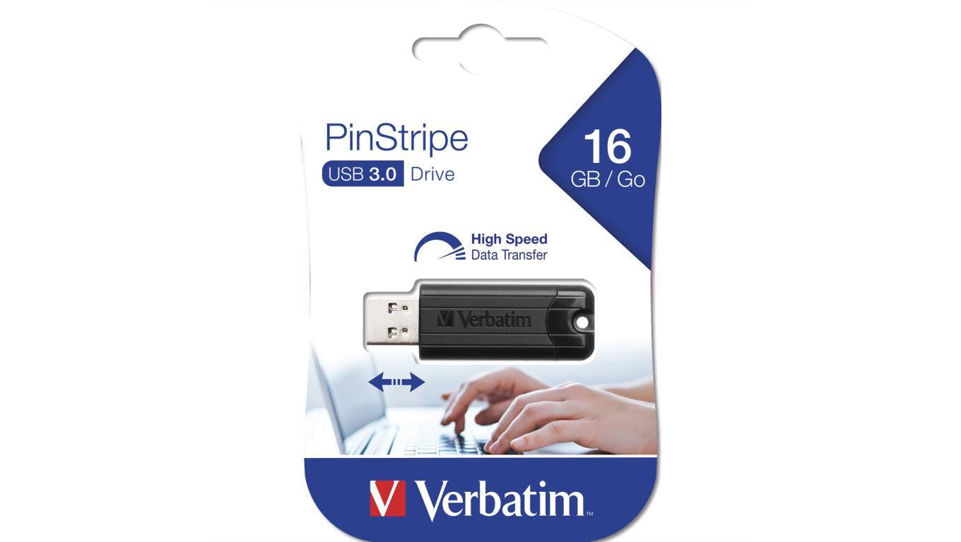 VERBATIM Store n Go PinStripe USB 3.0, 16 GB