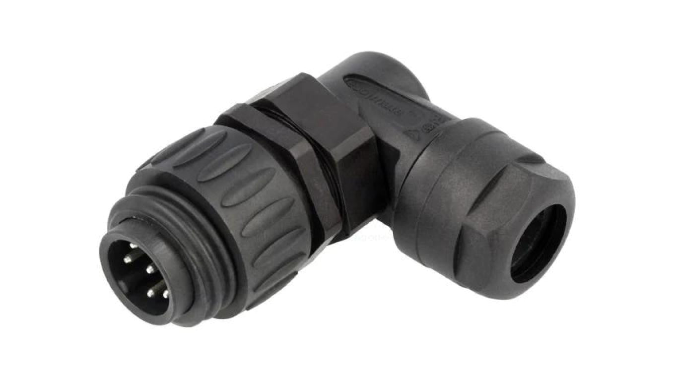 Złącze okrągłe wtyk na przewód 7-PIN męski lutowanie 250V C01630K00610012