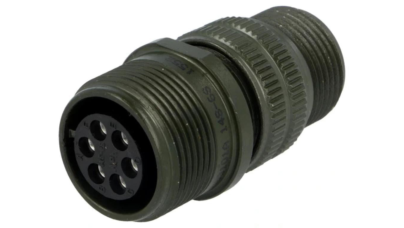 Złącze okrągłe rozmiar 14S MS/DS stop aluminium DS3101A 14S-6S