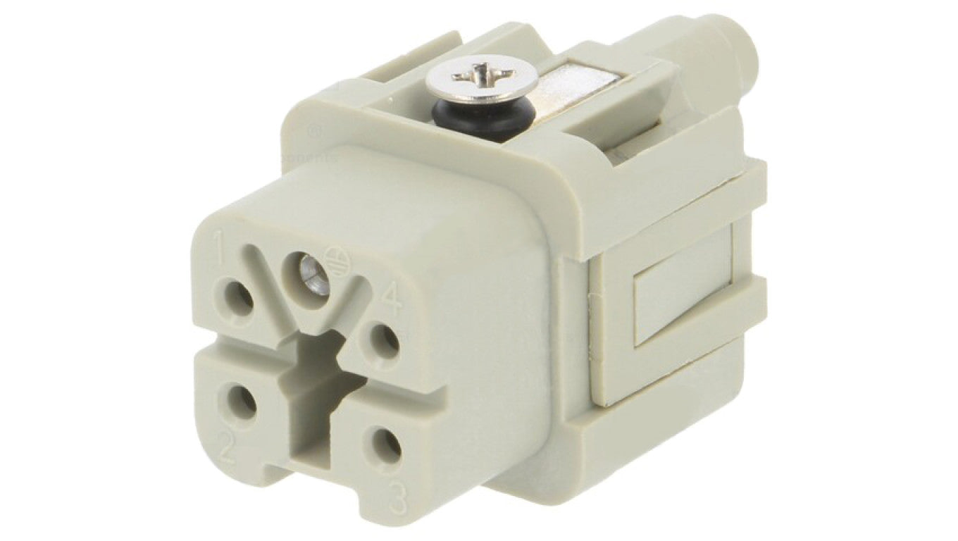 Złącze HDC żeńskie 4-PIN 250V T2010032201-000