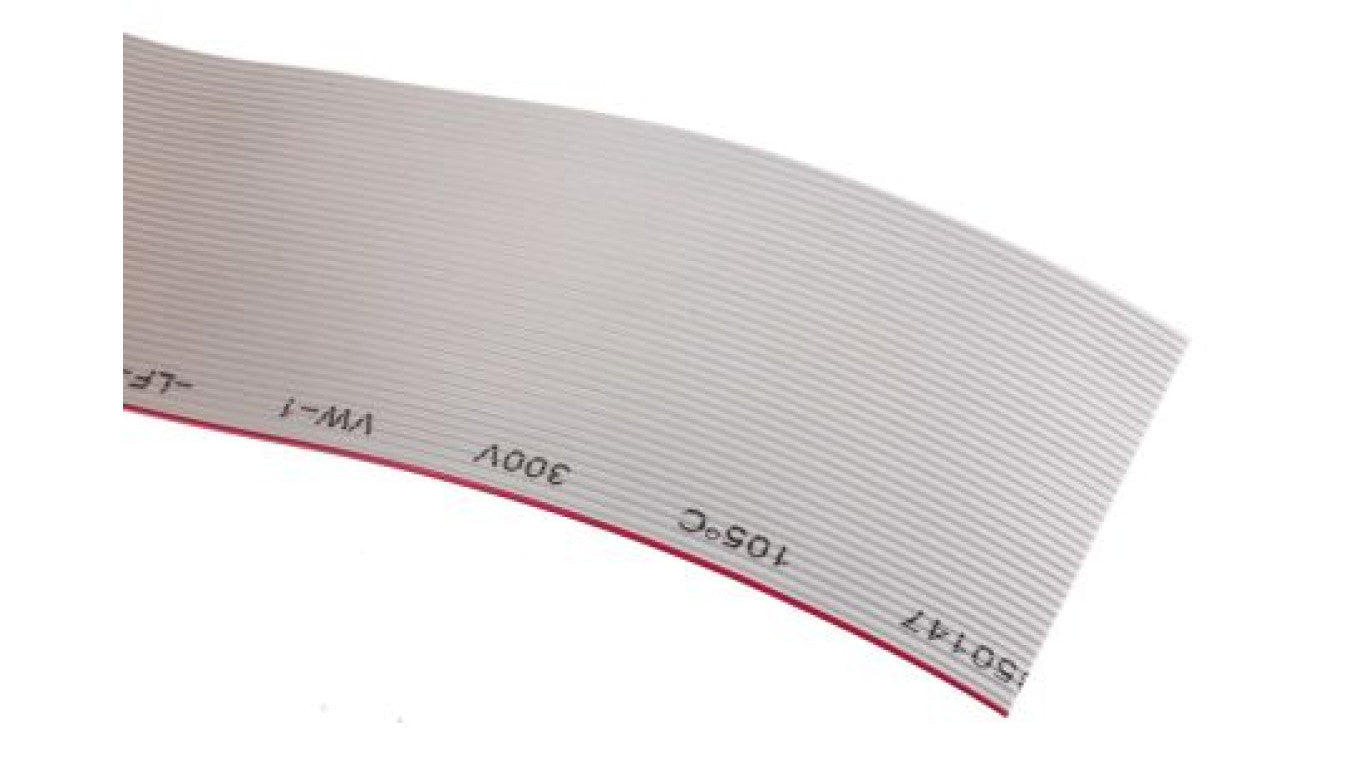 Kabel taśmowy Nieekranowany, AWG: 28, 40-żyłowy, raster: 1.27mm, 5m, -20→ +105 C
