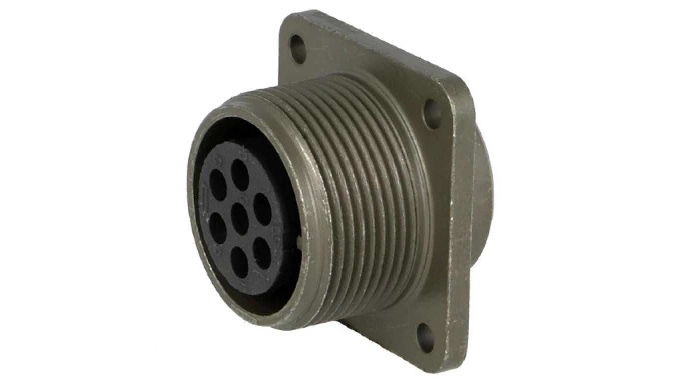 Złącze okrągłe rozmiar 16S MS/DS stop aluminium MS3102E16S-1S