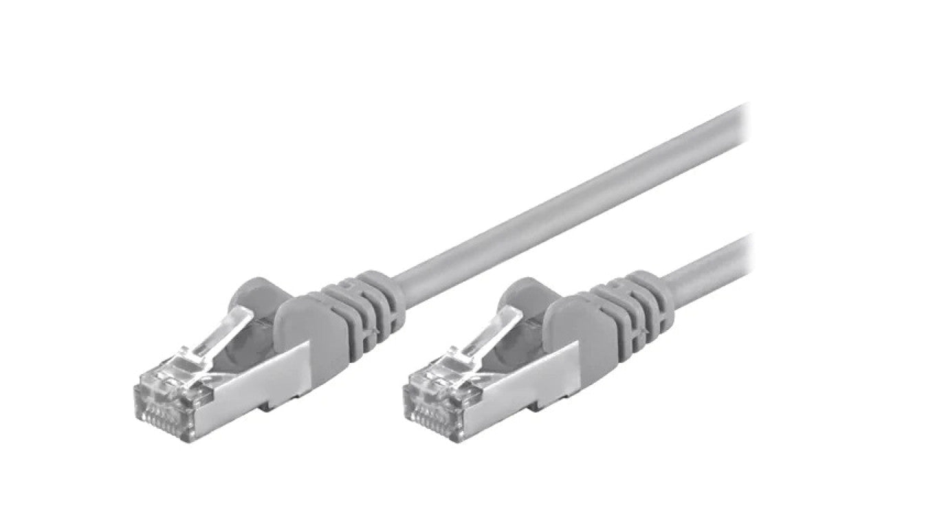 Patch cord F/UTP 5e linka CCA PVC szary 7,5m 26AWG 50131