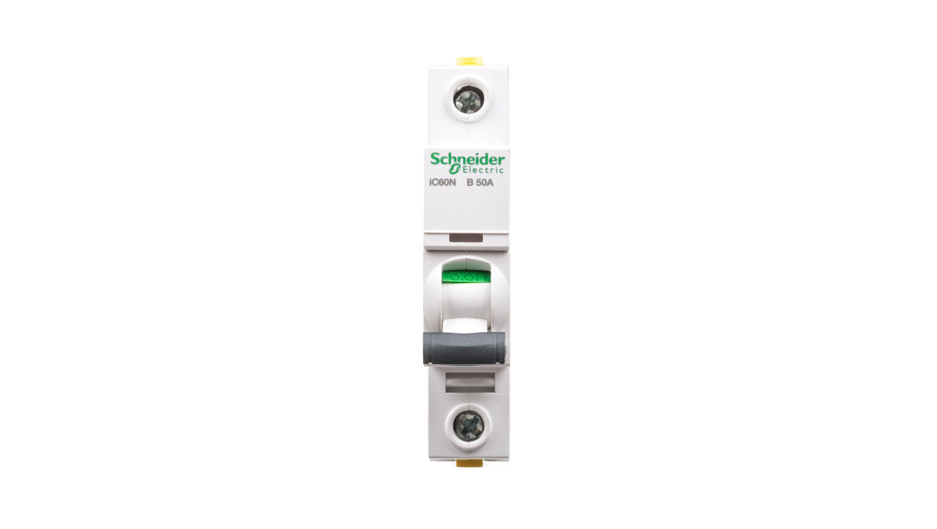 Wyłącznik nadprądowy 1P B 50A 6kA AC iC60N-B50 Acti9 A9F03150