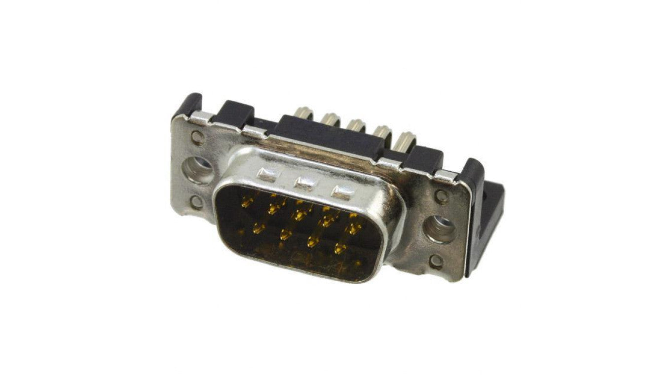 D-Sub PIN: 9 gniazdo męskie kątowe 90 THT M3 09651627811