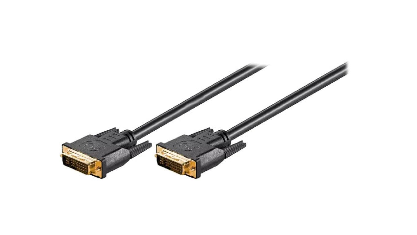 Kabel DVI-I (24+5) wtyk,z obu stron 3m czarny 69210