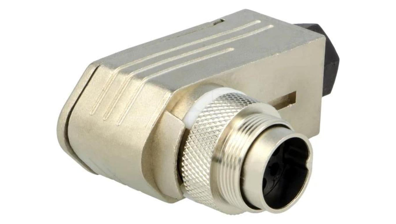 Złącze M16 wtyk męski na przewód 7-PIN 300V kątowe 90 C09111K0070002U