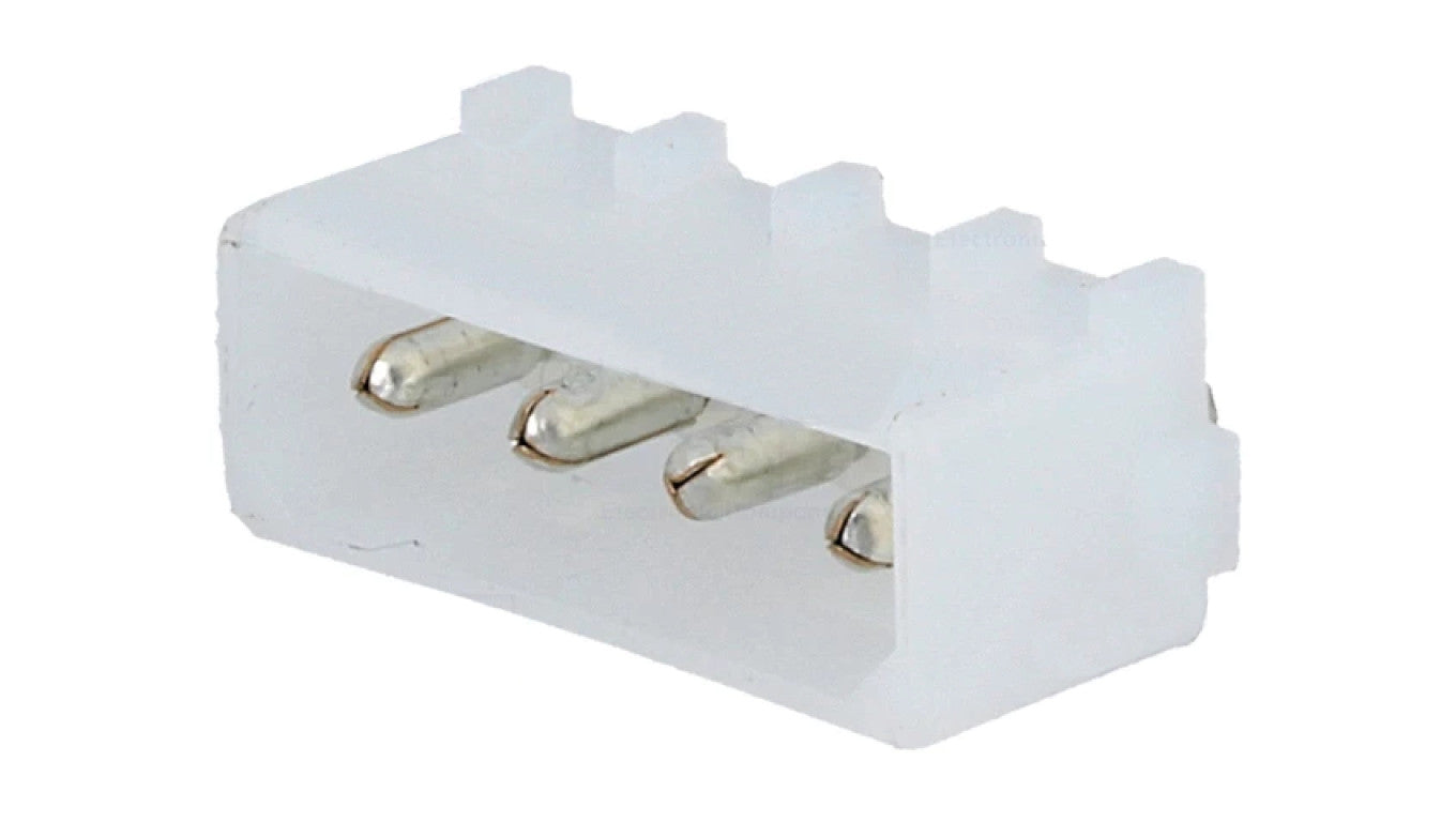 Gniazdo przewód-płytka Commercial MATE-N-LOK męskie 4-PIN 350211-1