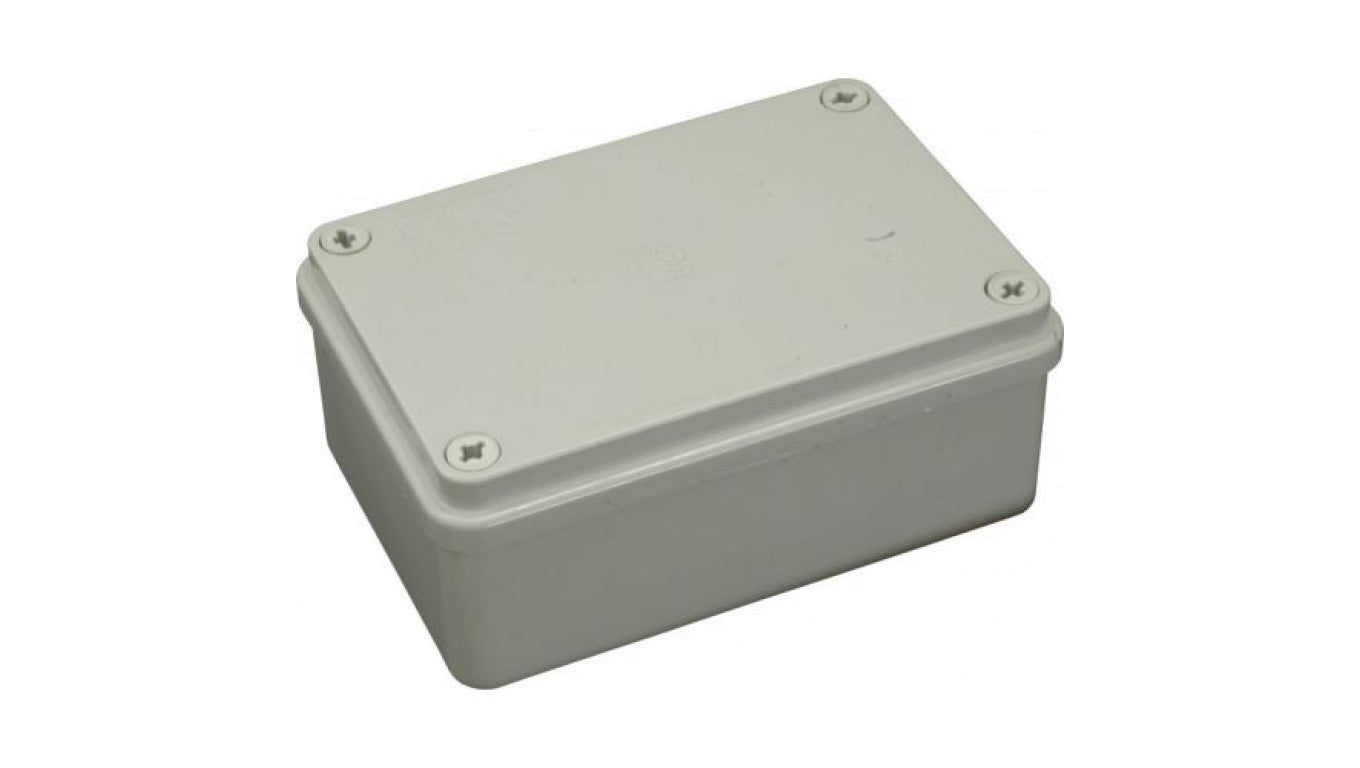 Puszka n/t hermetyczna 120x80x50 bez dławików IP65 szara S-BOX 216