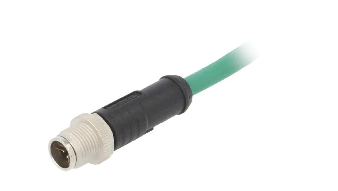 Wtyk M12 8-PIN męski kod X-ProfiNET 5m IP67 50V 500mA MSXS-08BMMM-SL7X05