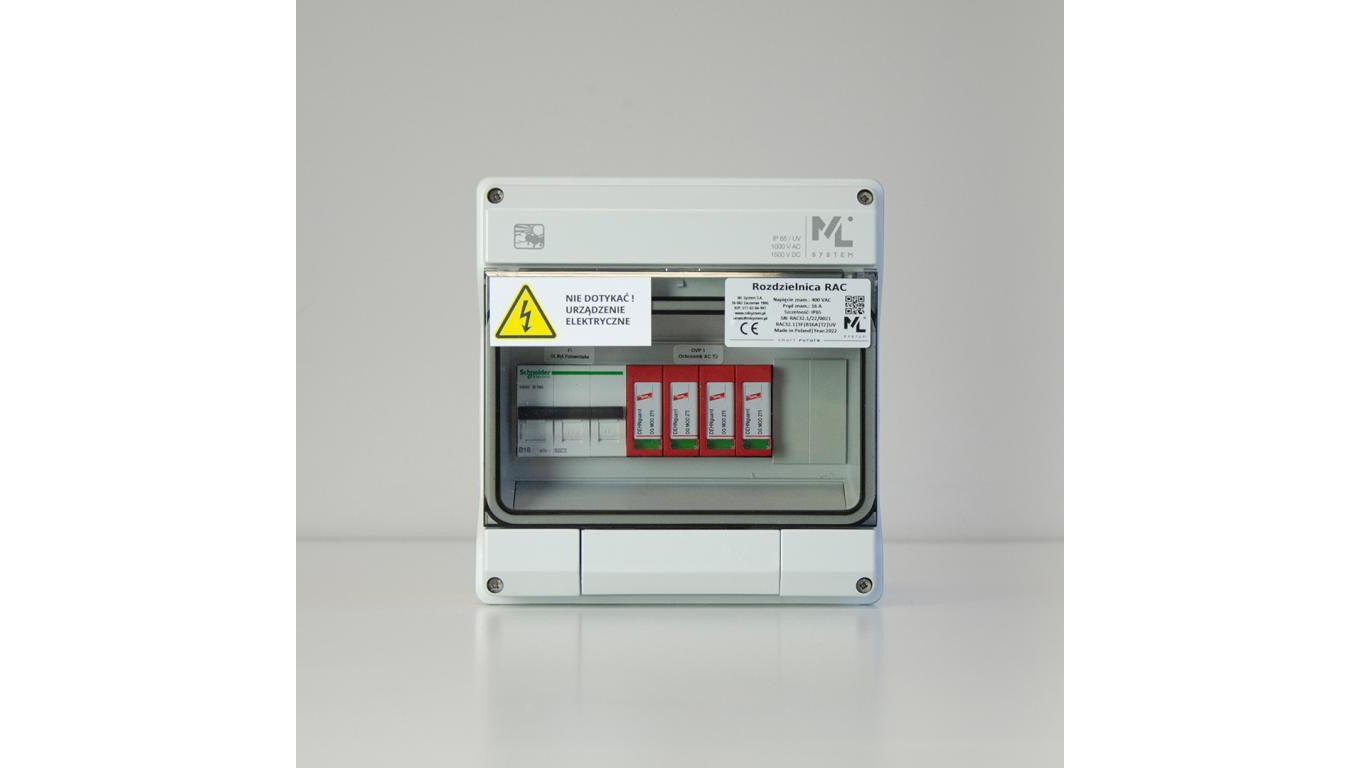 Rozdzielnica AC TYP32.1 -rozdzielnica elektryczna do 8kW zewnętrzna