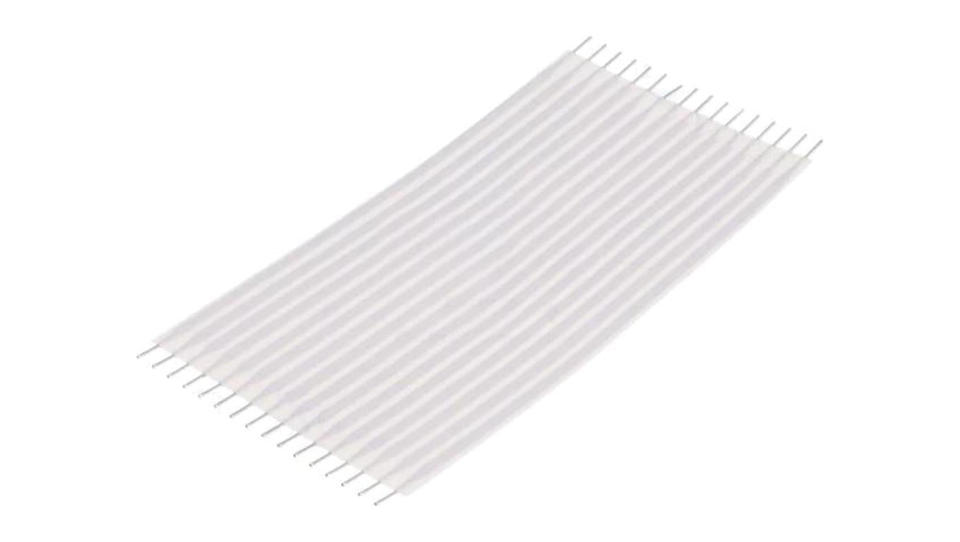 Złącze zwora elastyczna R.taśmy 2,54mm L 76,2mm proste 3-1437144-4