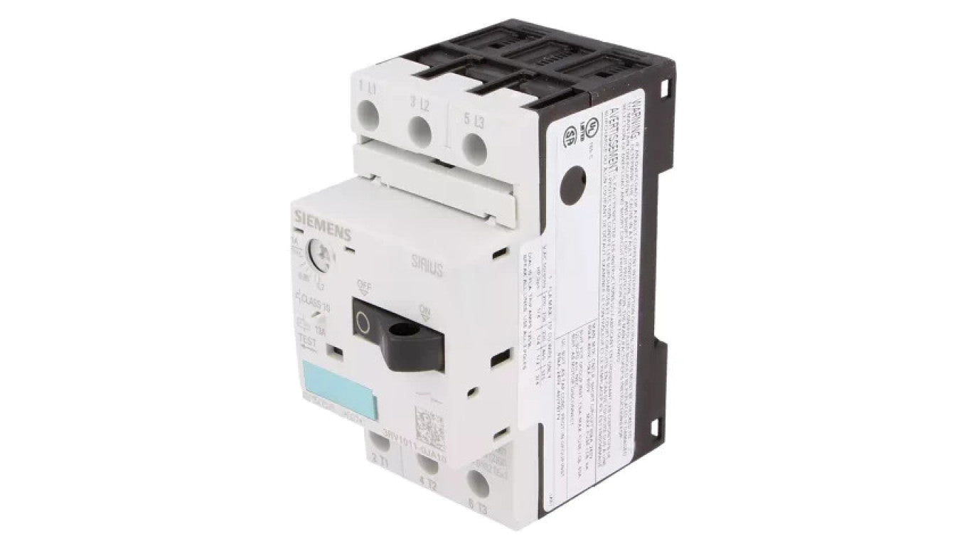 Wyłącznik silnikowy 0,25kW 220÷690VAC na szynę DIN 3RV1011-0JA10