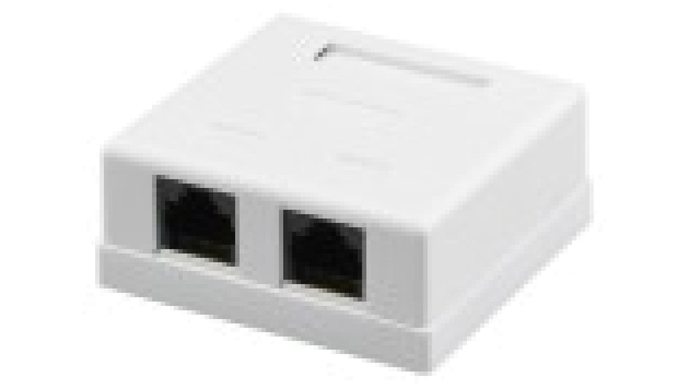 Gniazdo UTP kat. 6 2 x RJ45 kompletne NT CU.GN.00142