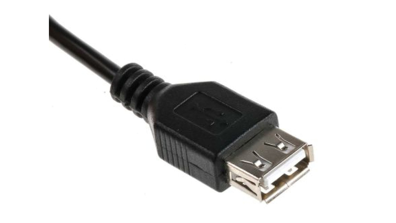 Kabel USB, dł. 1m, kolor: Czarny
