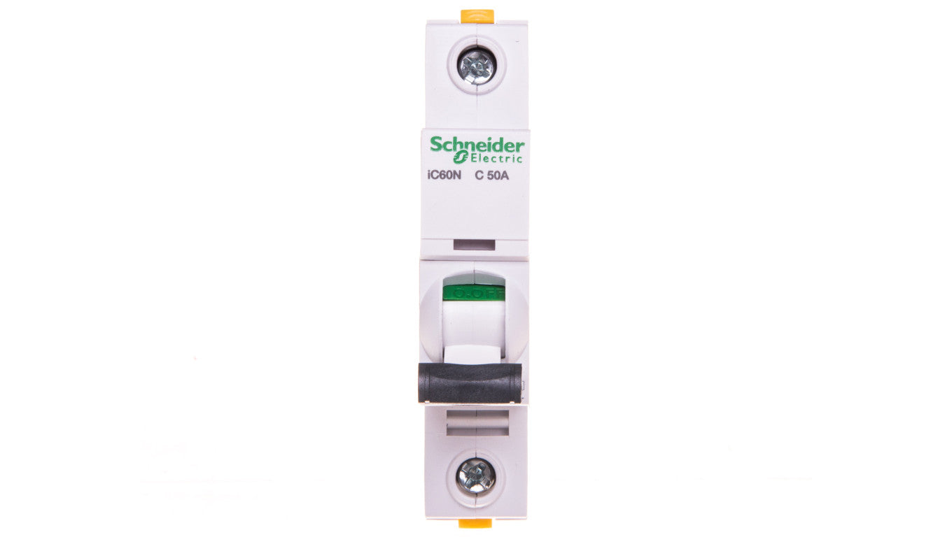 Wyłącznik nadprądowy 1P C 50A 6kA AC iC60N-C50 Acti9 A9F04150