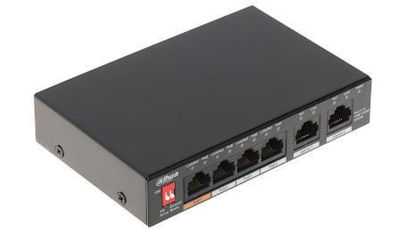 Switch PoE 4-portowy 1Gbps PFS3006-4GT-60-V2