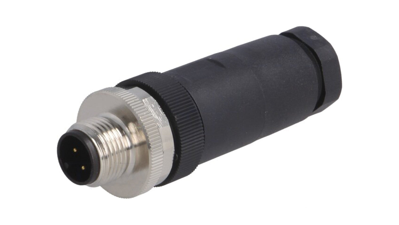 Złącze okrągłe M12 męskie proste nieekranowane 4-PIN 250V PG9 T4111002041-000