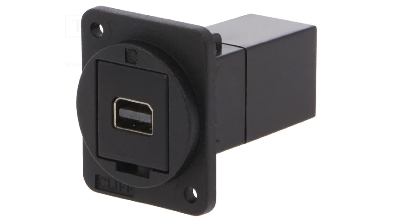 Łącznik Mini DisplayPort gniazdo z obu stron FT 19x24mm CP30202X