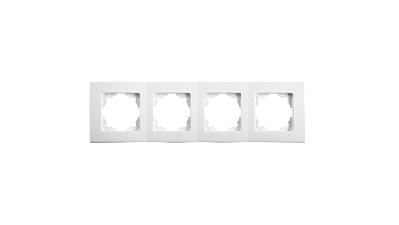 Panasonic LINNERA S Ramka 4-krotna biały połysk 91480004